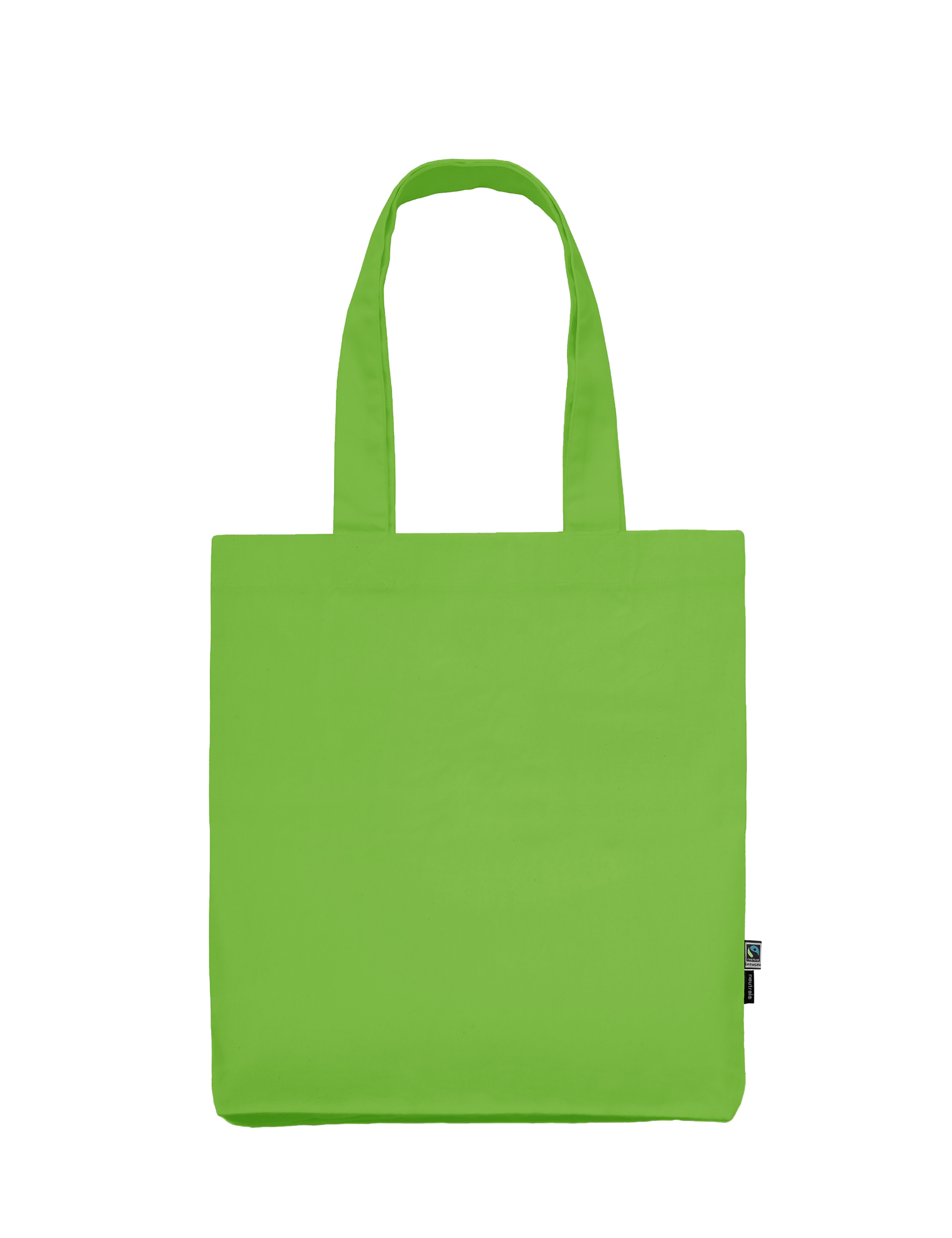 Tygkasse Twill 210 gsm - Långa handtag - Neutral - Fairtrade & EKO GOTS - 26 olika färger - 8