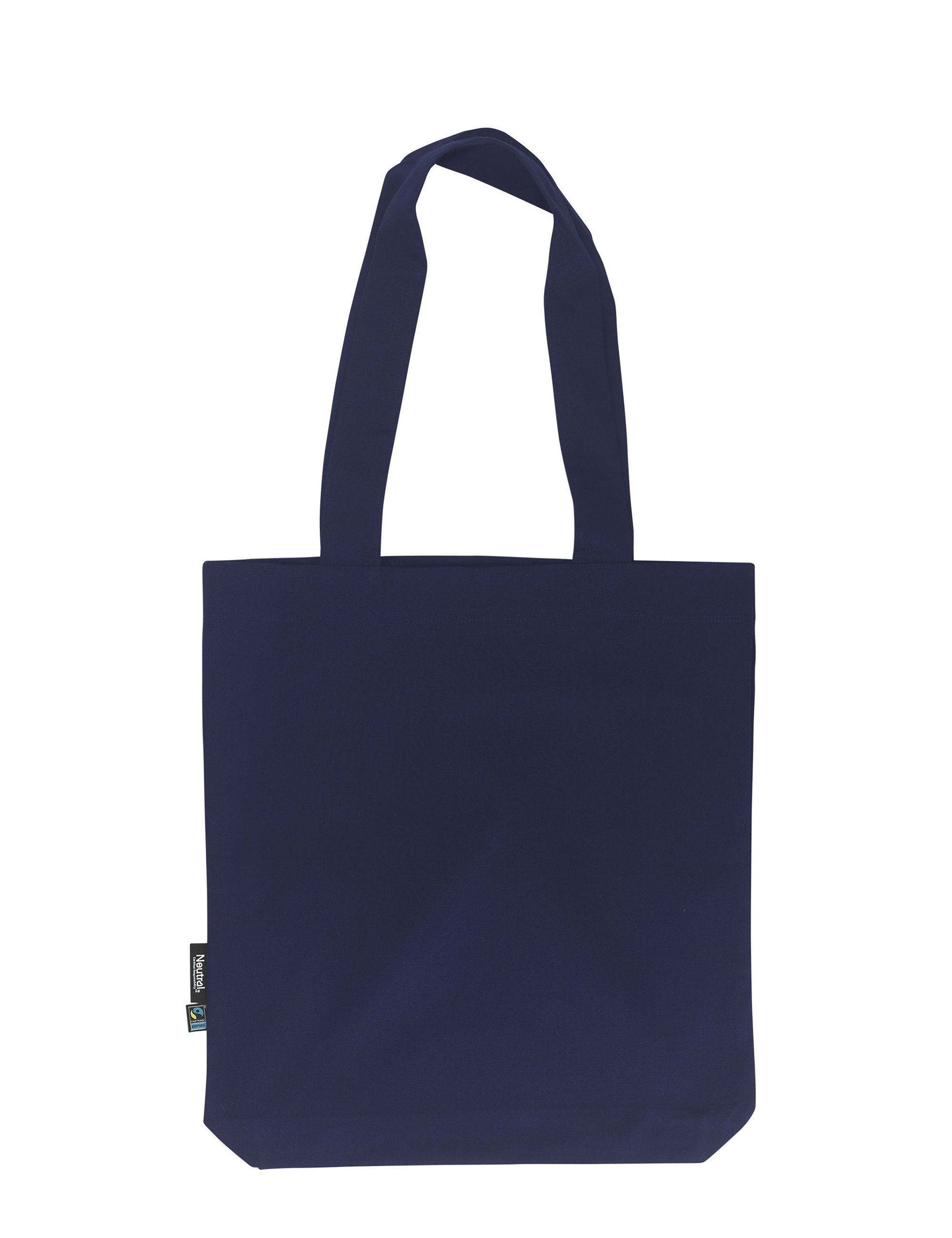 Tygkasse Twill 210 gsm - Långa handtag - Neutral - Fairtrade & EKO GOTS - 26 olika färger - 4