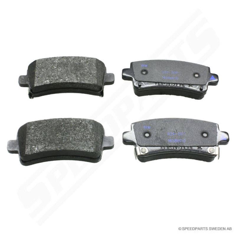 Brake pads 9-5 10-12 Rear Performance