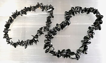 Hematit Chip Armband