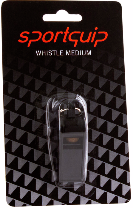 Visselpipa svart medium 55mm, med kula - 2