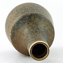 カールハリー・スタルハーネ　CEMシリーズ 艶消しの茶色の釉薬が美しい花瓶 Vase　1960年代  23cm