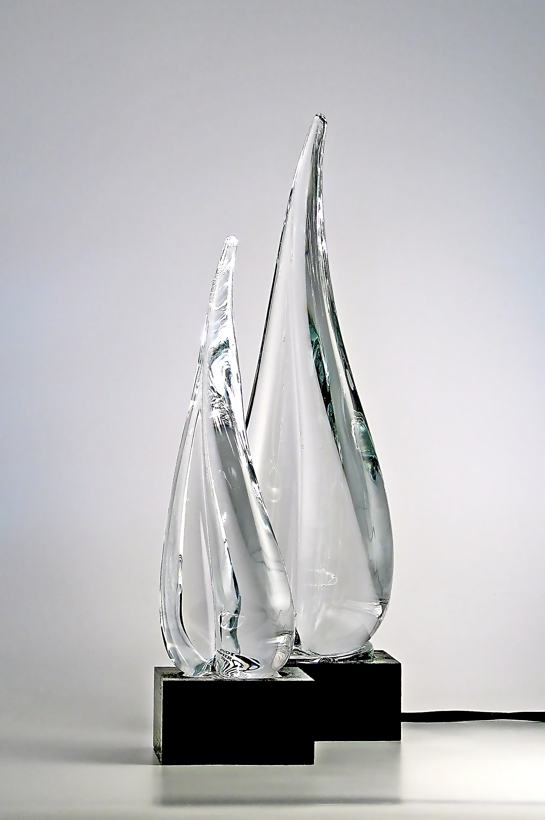 Sailing Wind Sculpture Clear Large