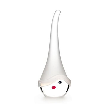Putte glass sculpture, Medium