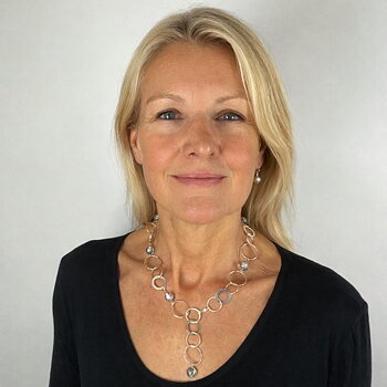 Bubbles SilverHalsband
