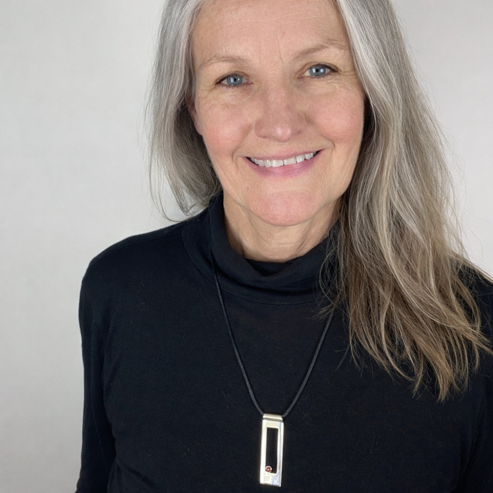 Silversmycke Door med Granat - 3