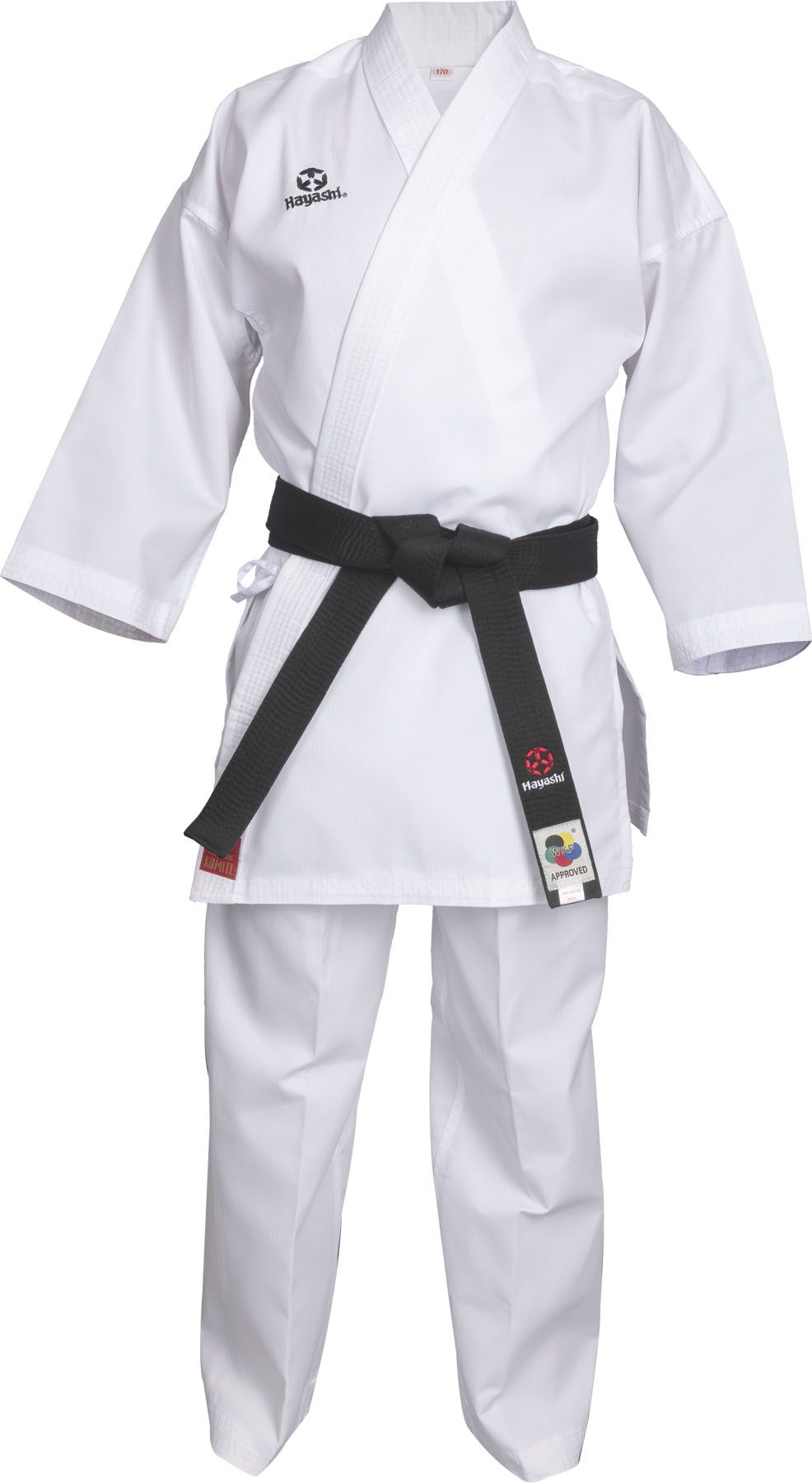 WKF Hayashi Kumite Karate Gi Vit NEW - 4