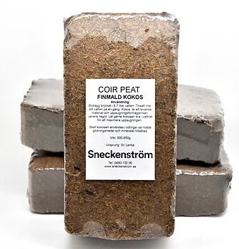 Coir Peat block / Kokosfiber finmald