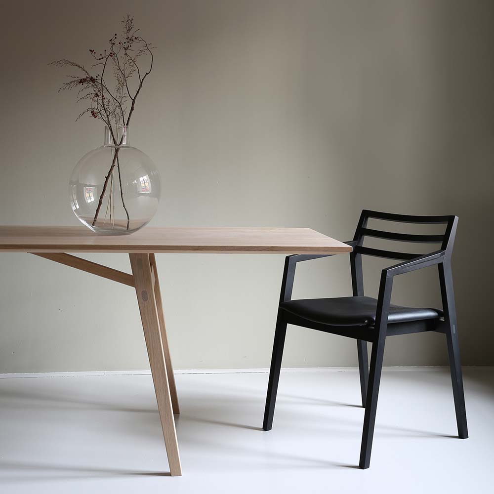 Fole Oak armchair - G.A.D - 4