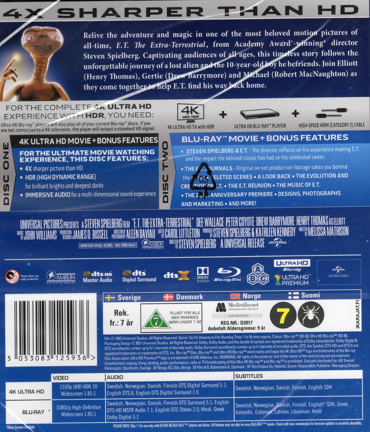 E.T. The Extra-Terrestrial (4K Ultra HD + Blu-ray) - 2