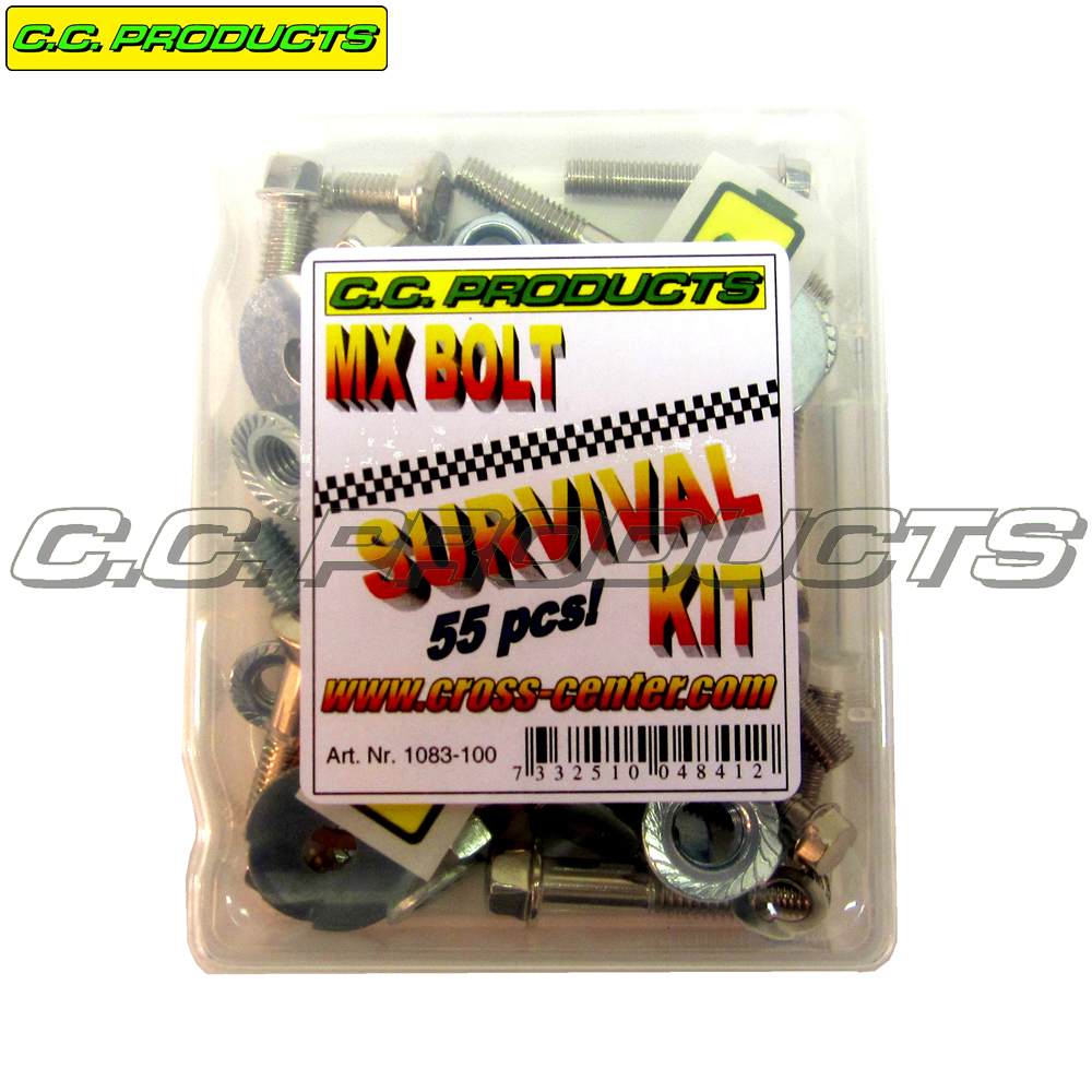Bolt assortment Survival Kit 55 pieces