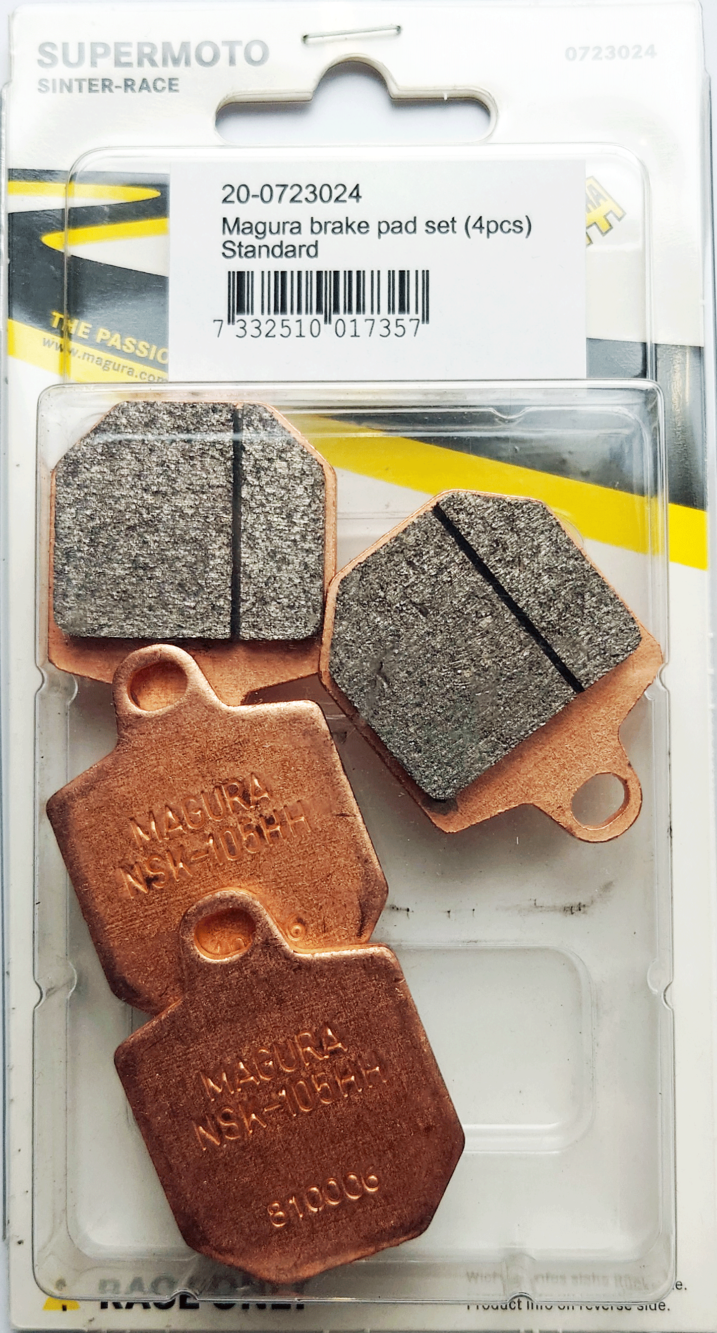 Magura brake pad set (4pcs)