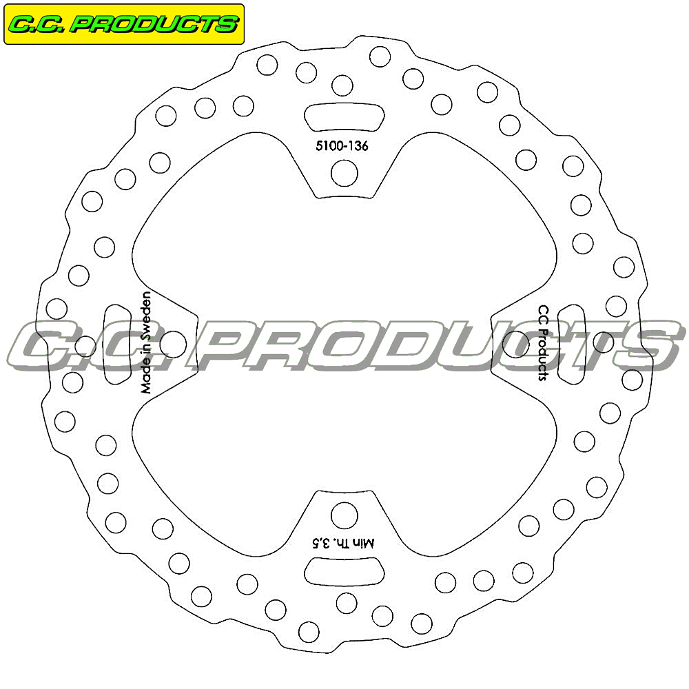 Brake Disc Rear 240 mm
