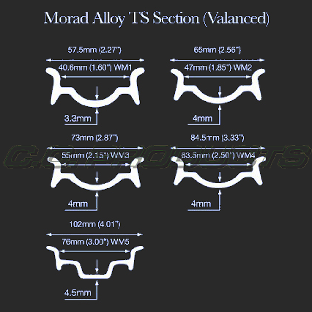 17x4,25 Morad MT Rim 32H - HONDA - 3