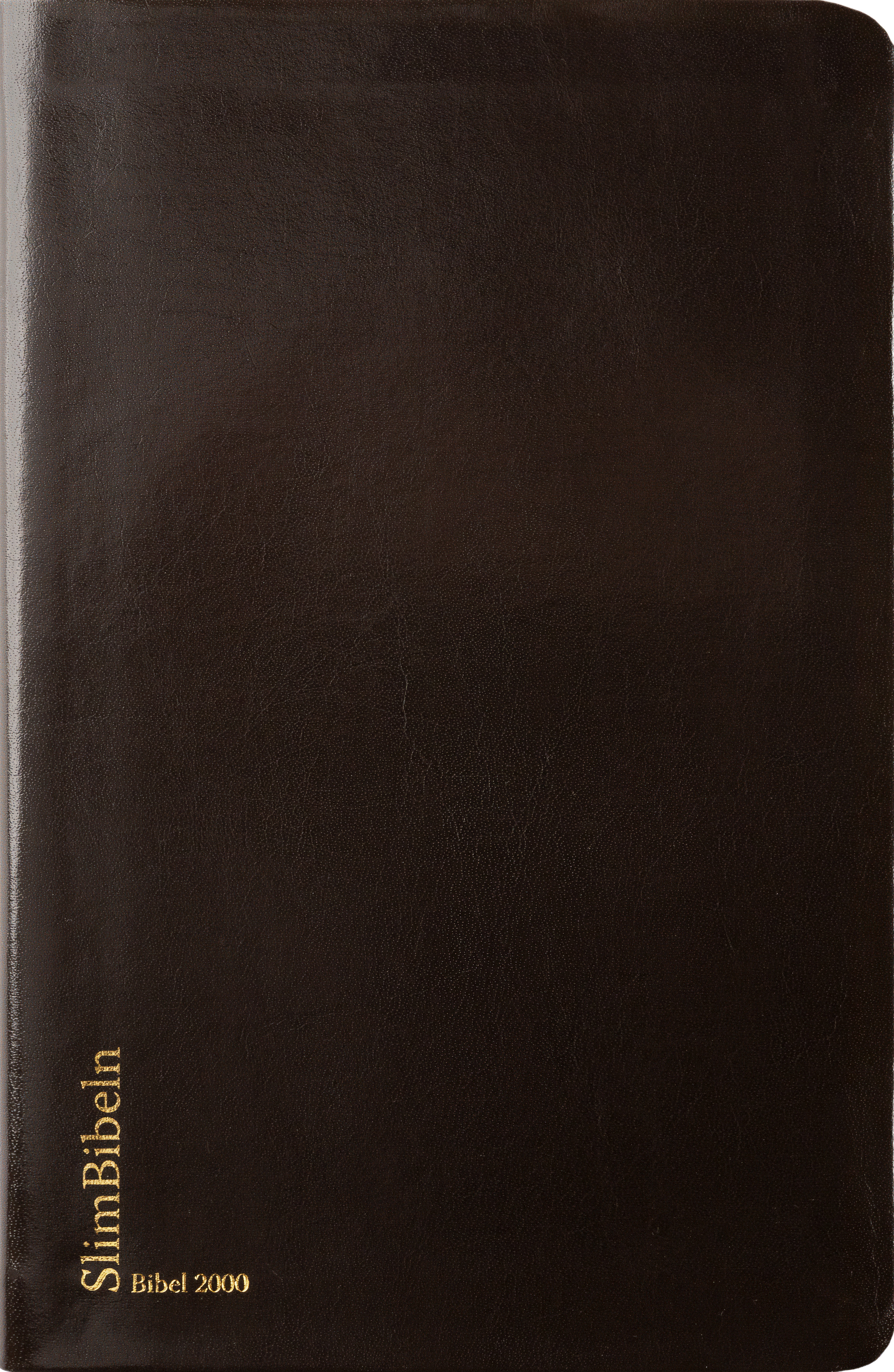Bibel 2000 Slimline - Bonded leather svart