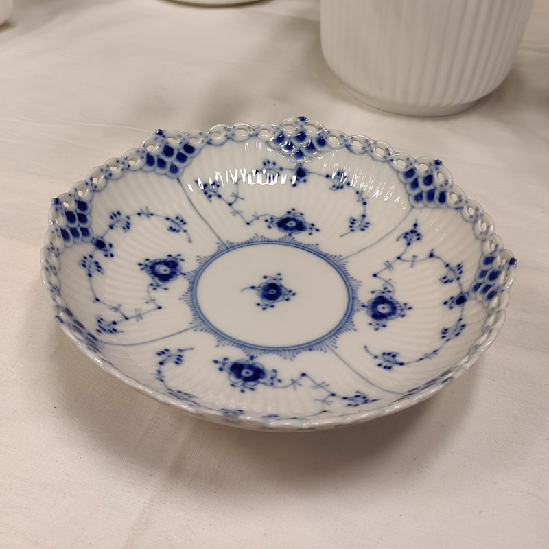  Musselmalet  kakfat 1023 från Royal Copenhagen - 3