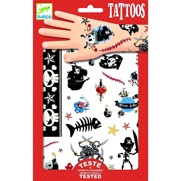 Tatoo Pirates, Tatueringar - Djeco