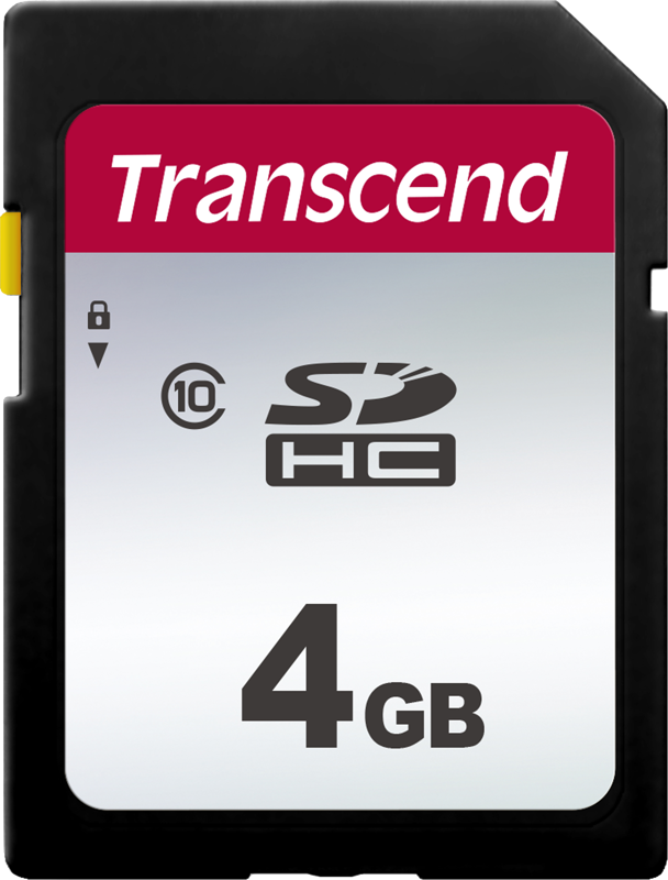 Transcend SDHC Class 10 4GB