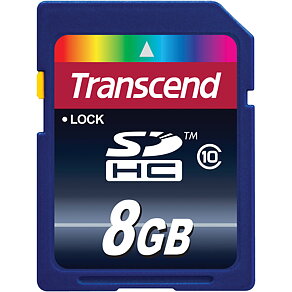 Transcend SDHC Class 10 8GB