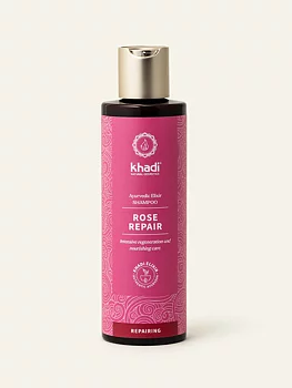 Rose Hair Repair Ayurvedic Schampo, 200 ml - Khadi