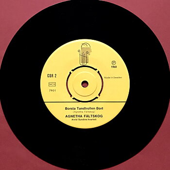 AGNETHA FÄLTSKOG - Borsta tandtrollen bort Swe 45 1968