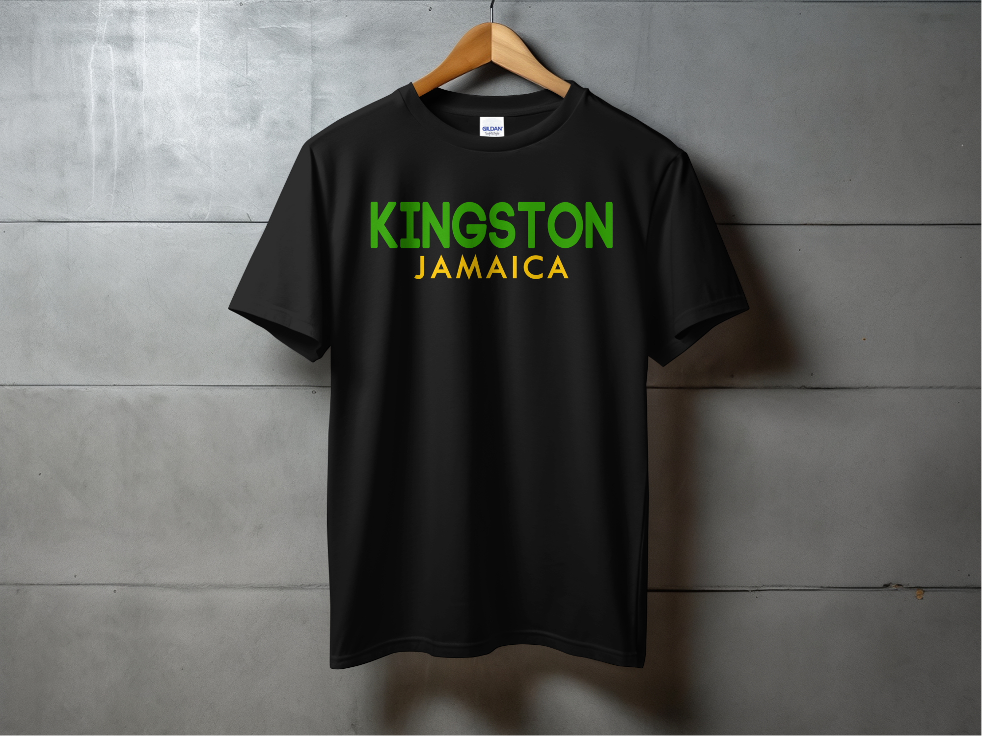 Kingston Jamaica T-shirt Black