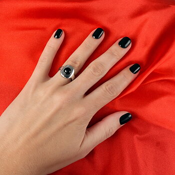 Circle Ring Violett