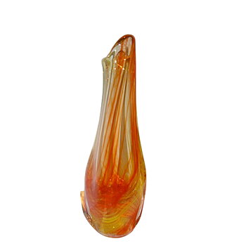 Red Glow Vase, groß