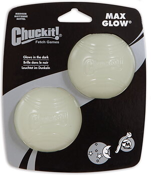Chuckit Max Glow Ball M 2-pack