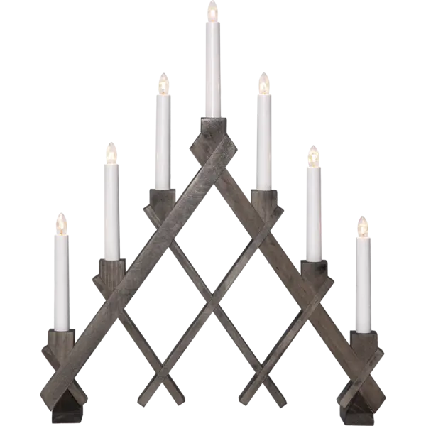 STAR TRADING Ljusstake Rut 53 cm
