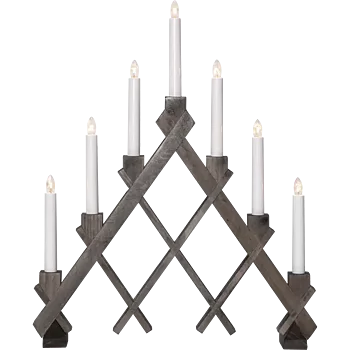 STAR TRADING Ljusstake Rut 53 cm