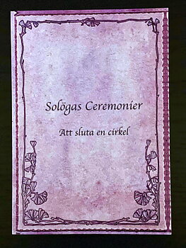 Att sluta en cirkel - Ceremonikort