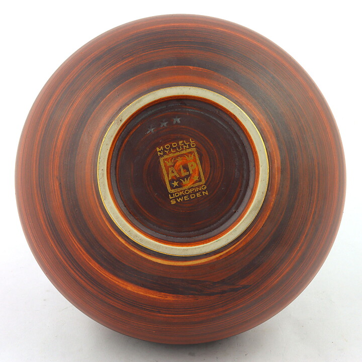グナー・ニールンド 丸いエレガントな花瓶 Vase 1932年  14cm