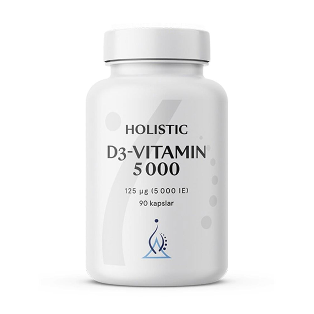 D3 vitamin 5000 IE 90 kap Holistic