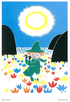Mumin Affisch 24x30 cm - Snusmumriken