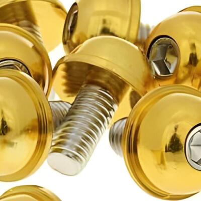 Knurled screws and nuts 
