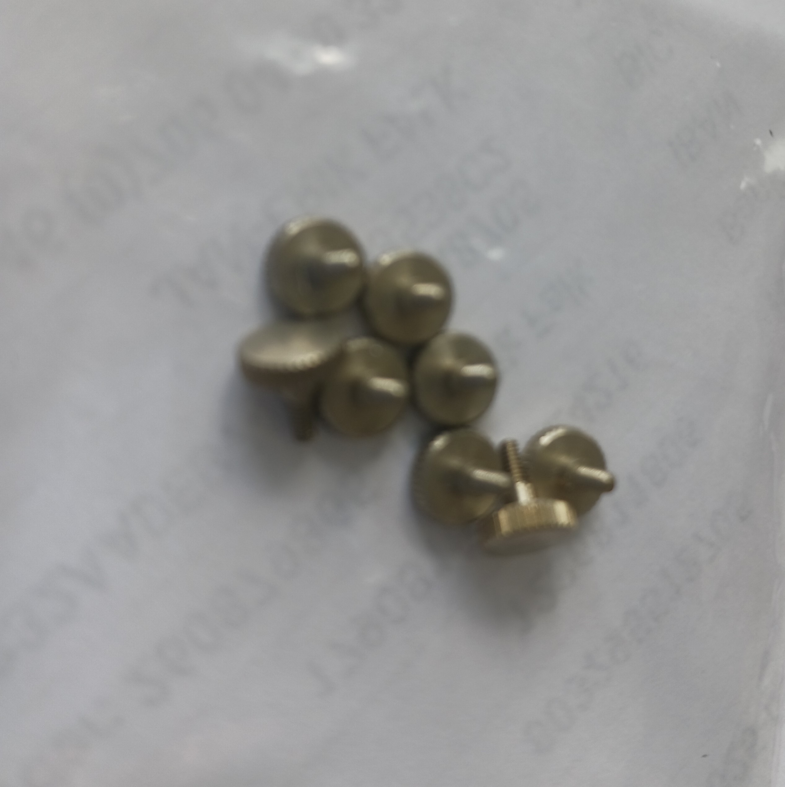 Knurled screws and nuts  - 12