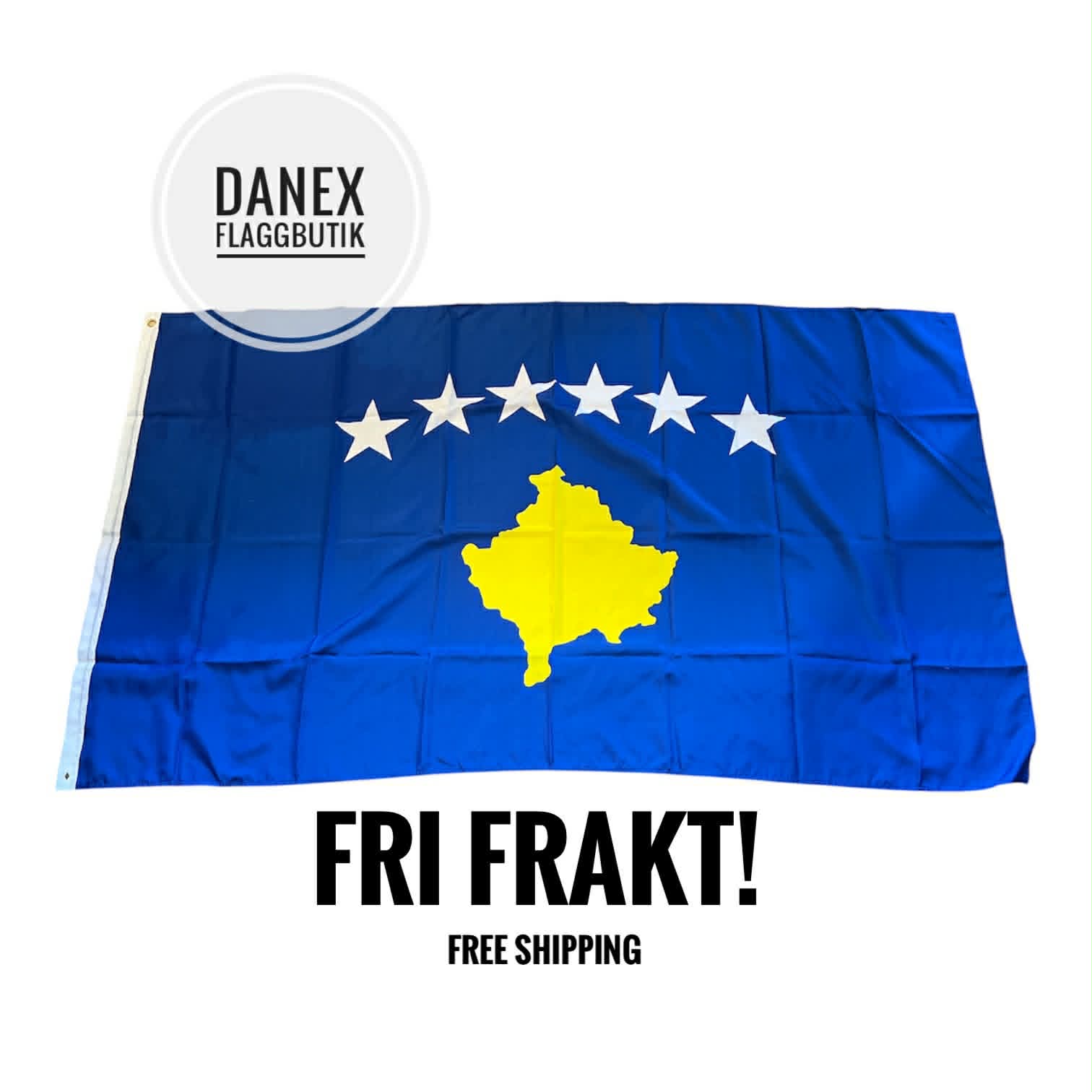 Nationsflagga Kosovo
