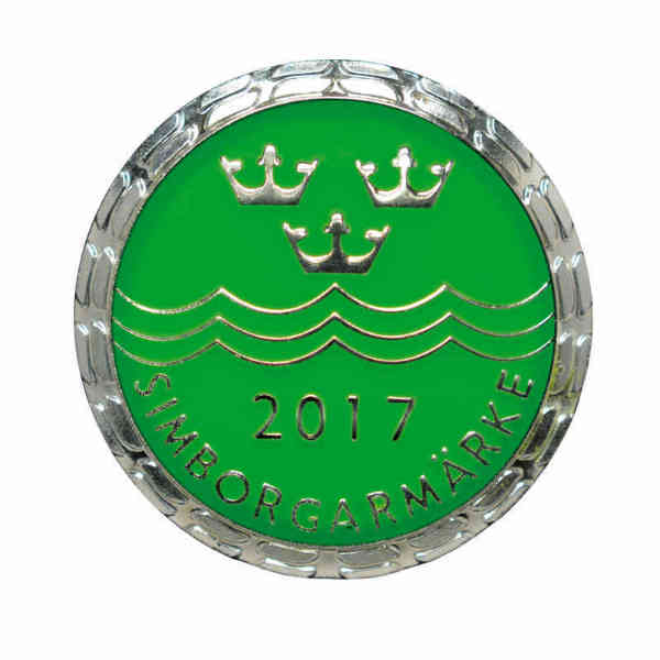 Swimming badge Pin 2017