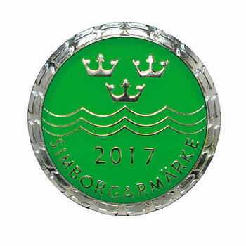 Swimming badge Pin 2017