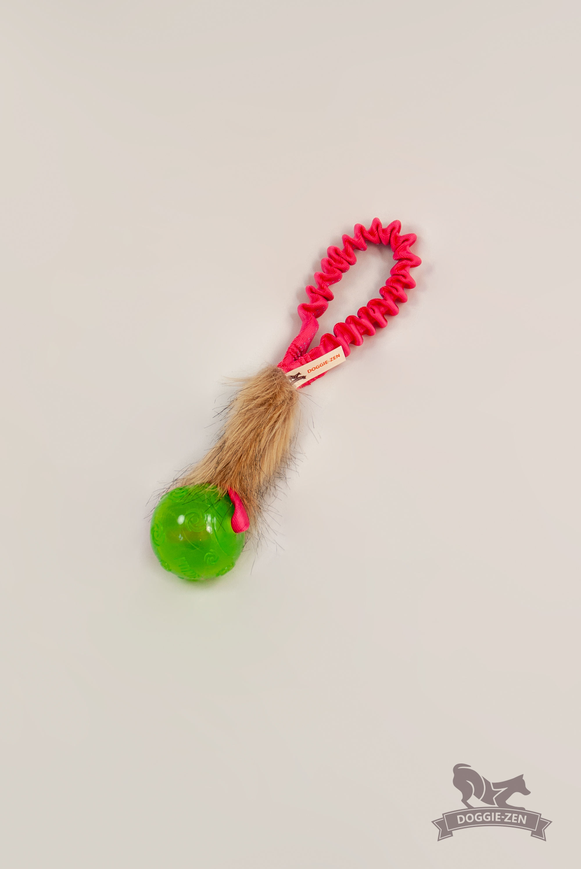 Elastisk fickkampis fuskpäls med KONG Squeezz pipboll - 4
