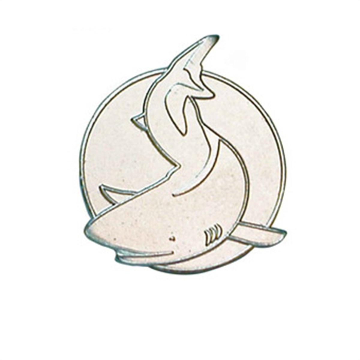 Simmärke hajen silver