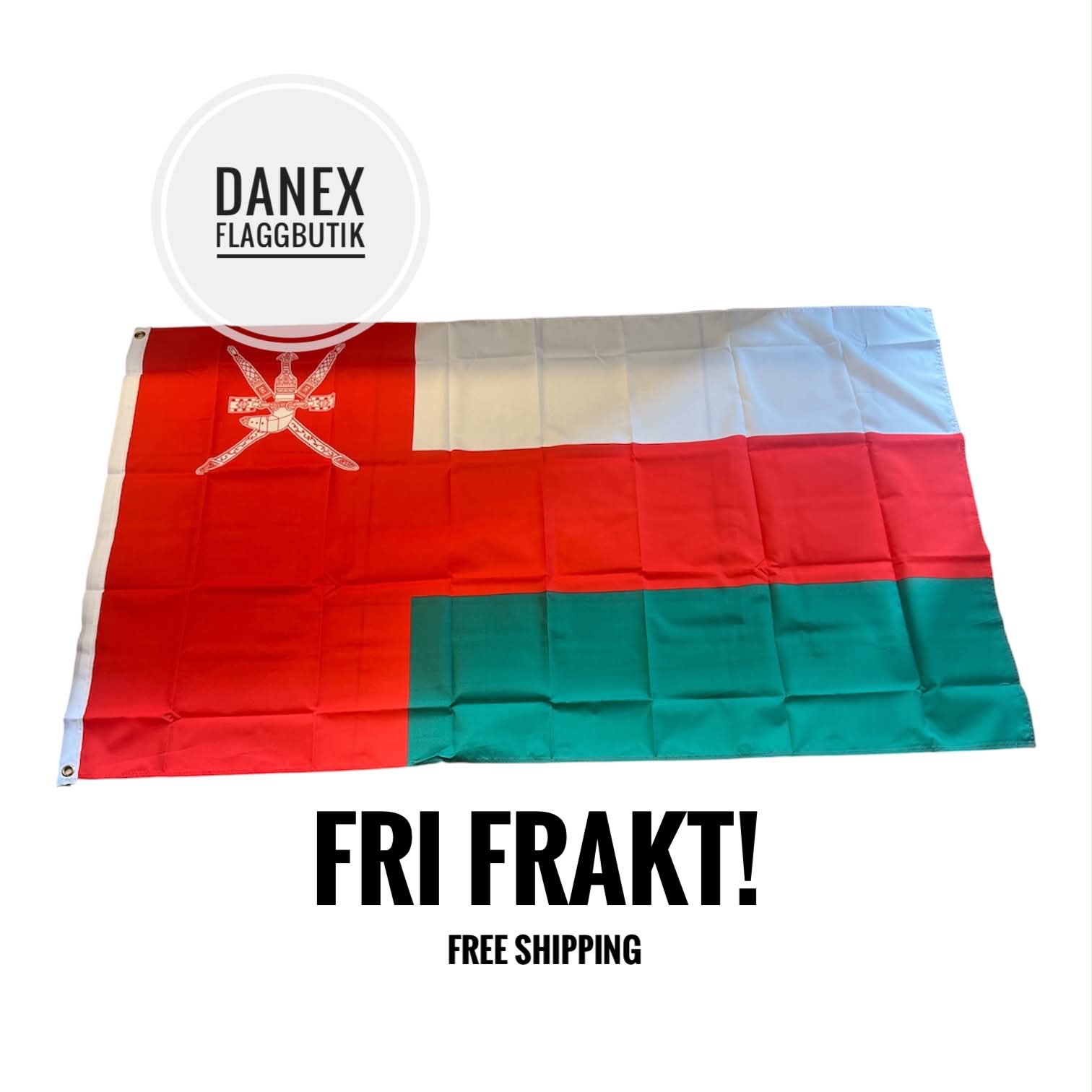 Nationsflagga Oman