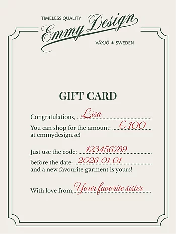 Gift card