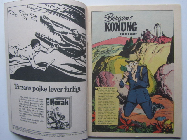 Illustrerade Klassiker 071 Bergens konung 2:a uppl. Vg+ - 3