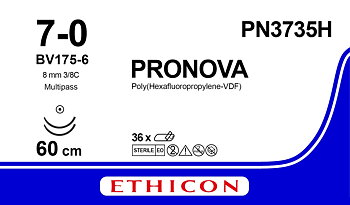 Pronova suture 7-0, PN3735H, 2XBV175-6