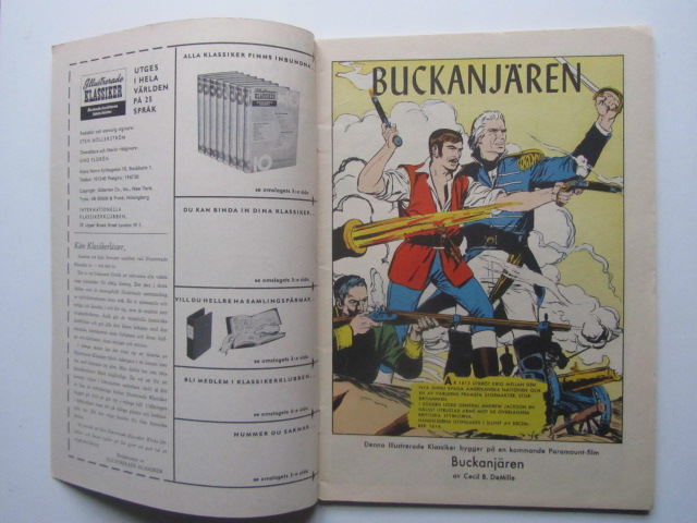 Illustrerade Klassiker 085 Buckanjären 1:a uppl Fn- - 3