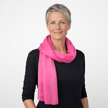 Cerise Sidenscarf Isa
