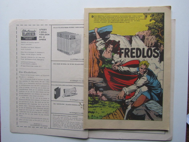 Illustrerade Klassiker 107 Fredlös 1:a uppl Fair - 3