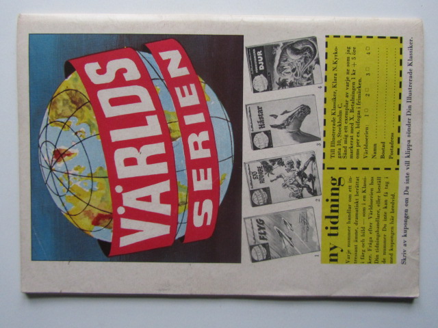 Illustrerade Klassiker 110 Månstenen 1:a uppl Vg - 2